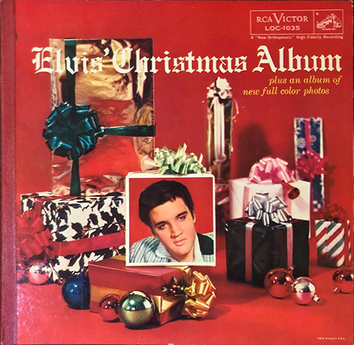 ELVIS PRESLEY Christmas Album - 1957 1st Press RCA Front